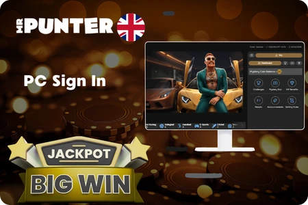 MrPunter PC Sign In