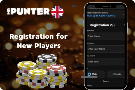 Registration for new players